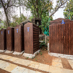 Wooden Toilet